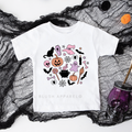 Toddler Youth Halloween Circle DTF Transfer