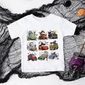 Toddler Youth Halloween Cars DTF Transfer