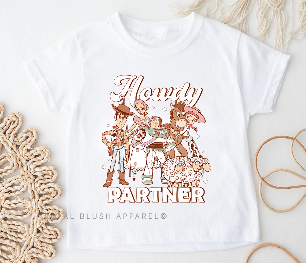 Toddler Howdy Partner Full Color Transfer