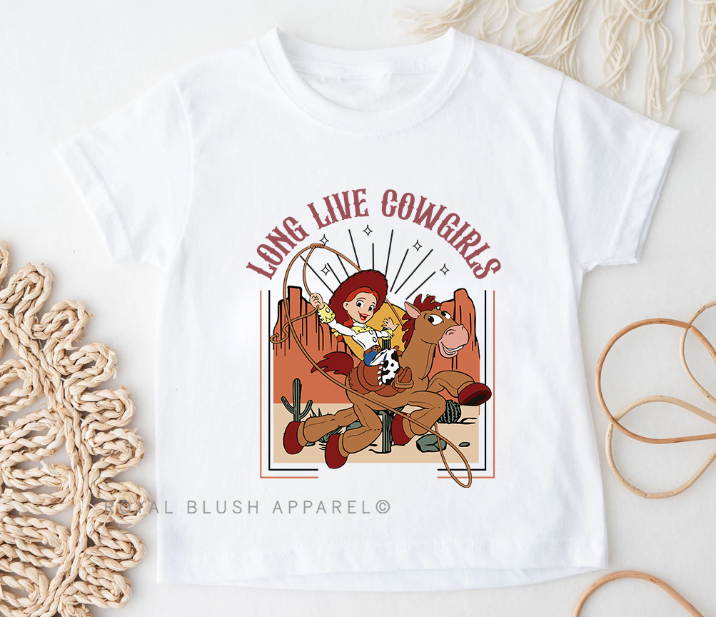 Toddler Long Live Cowgirls Full Color Transfer