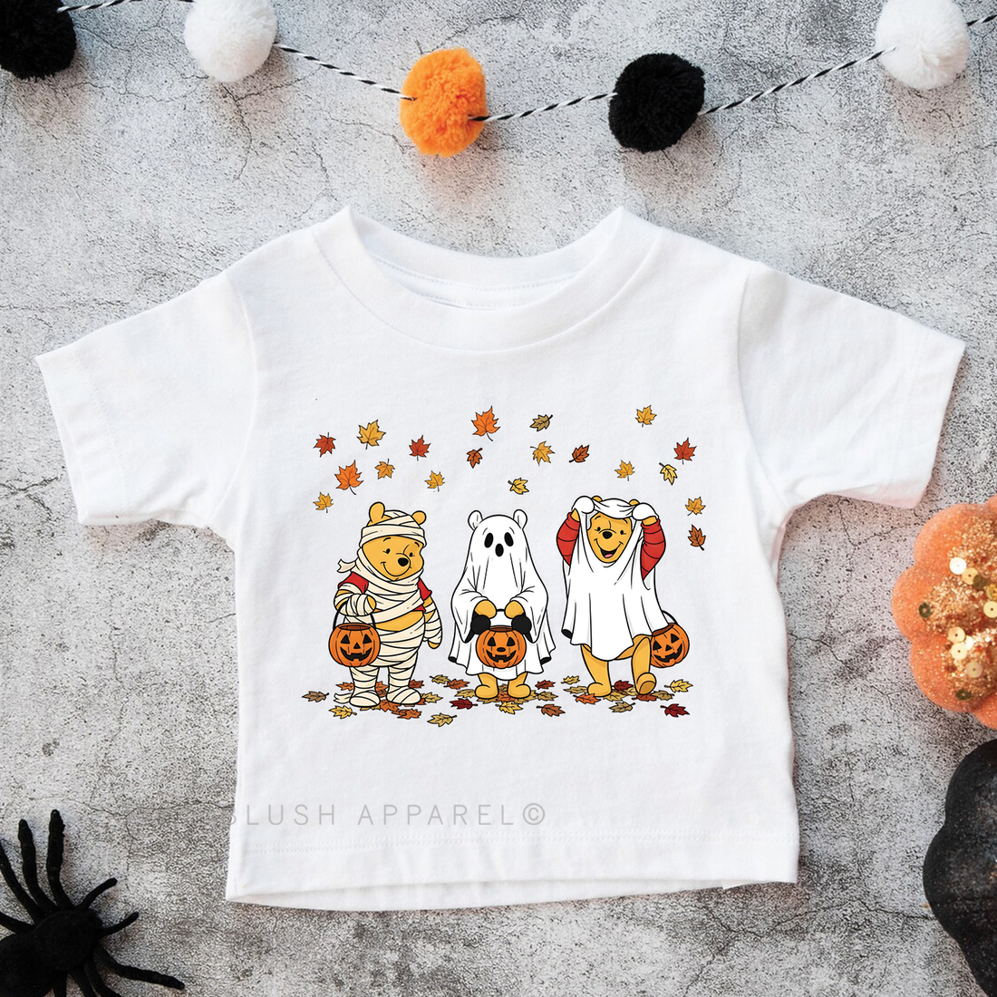 Toddler Youth Winnie Costumes Full Color Transfer