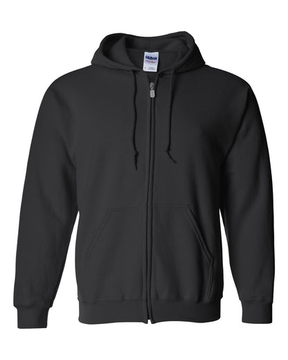 Blank Gildan 18600 Heavy Blend™ Full-Zip Hooded Sweatshirt