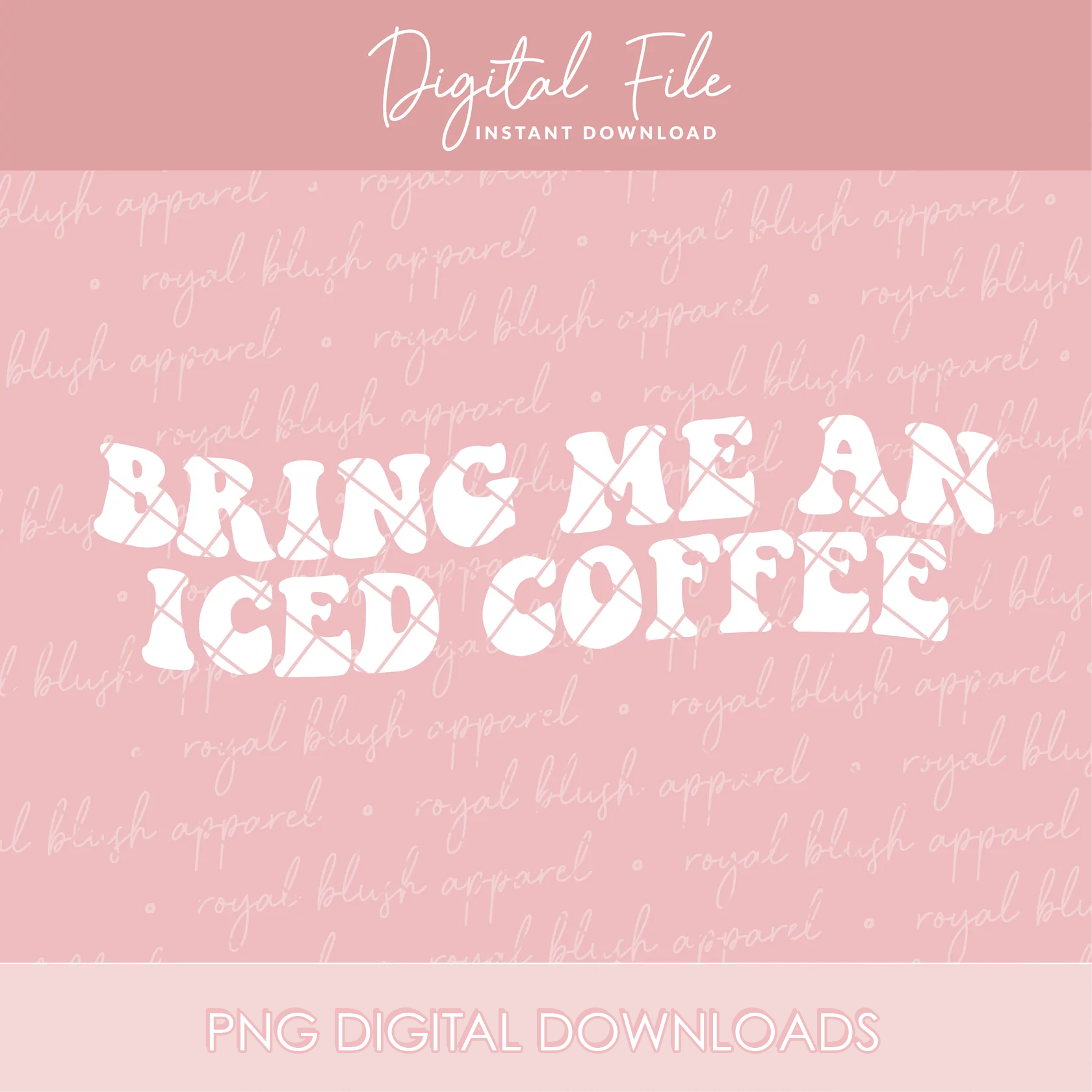 Bring Me An Iced Coffee Png