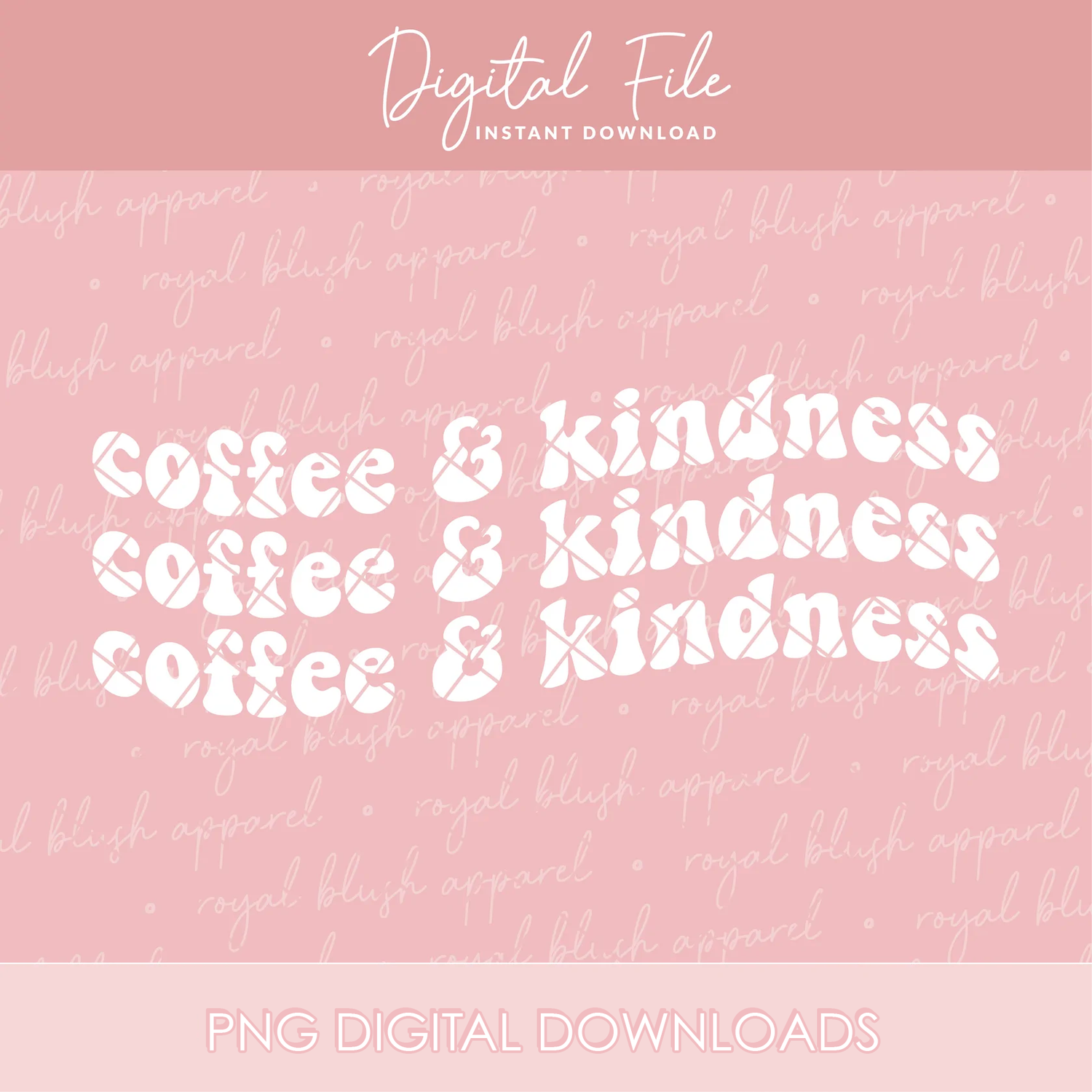 Coffee &amp; Kindness Png