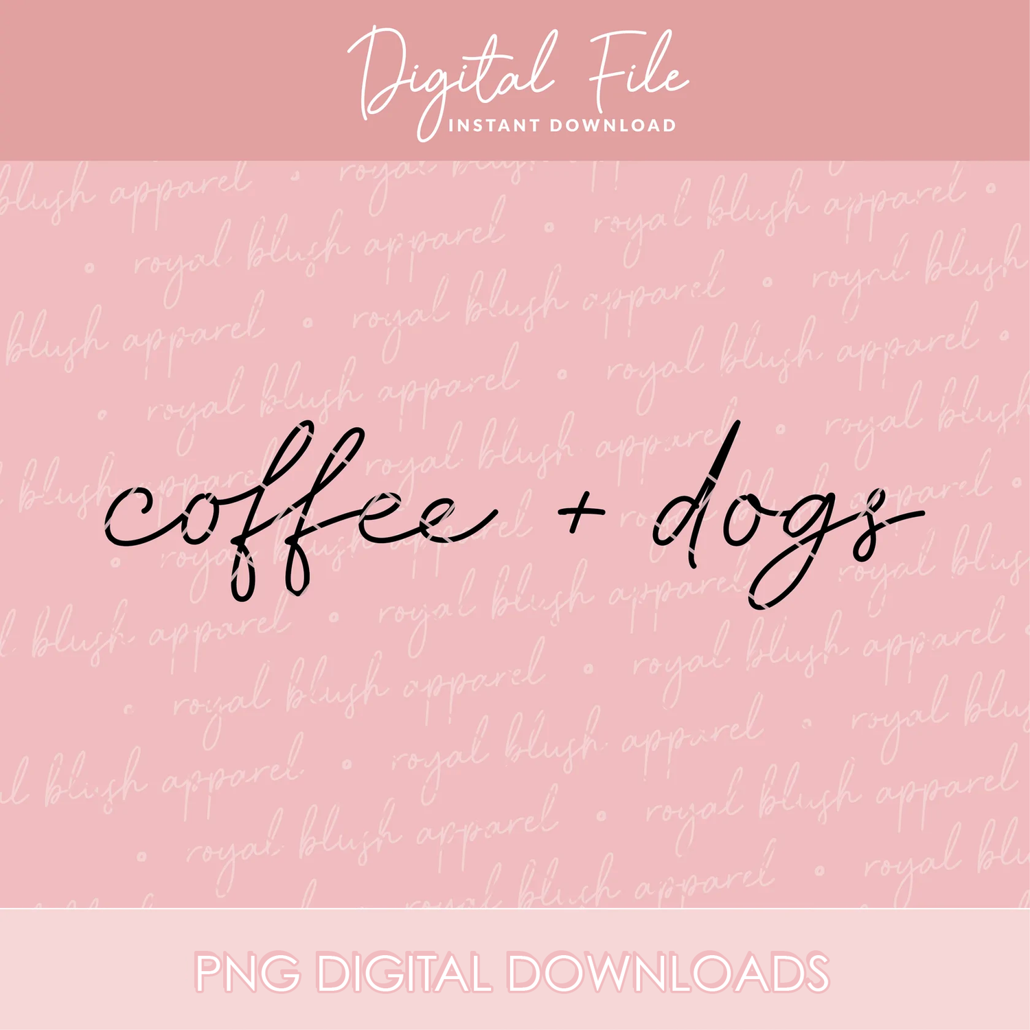 Coffee + Dogs Png