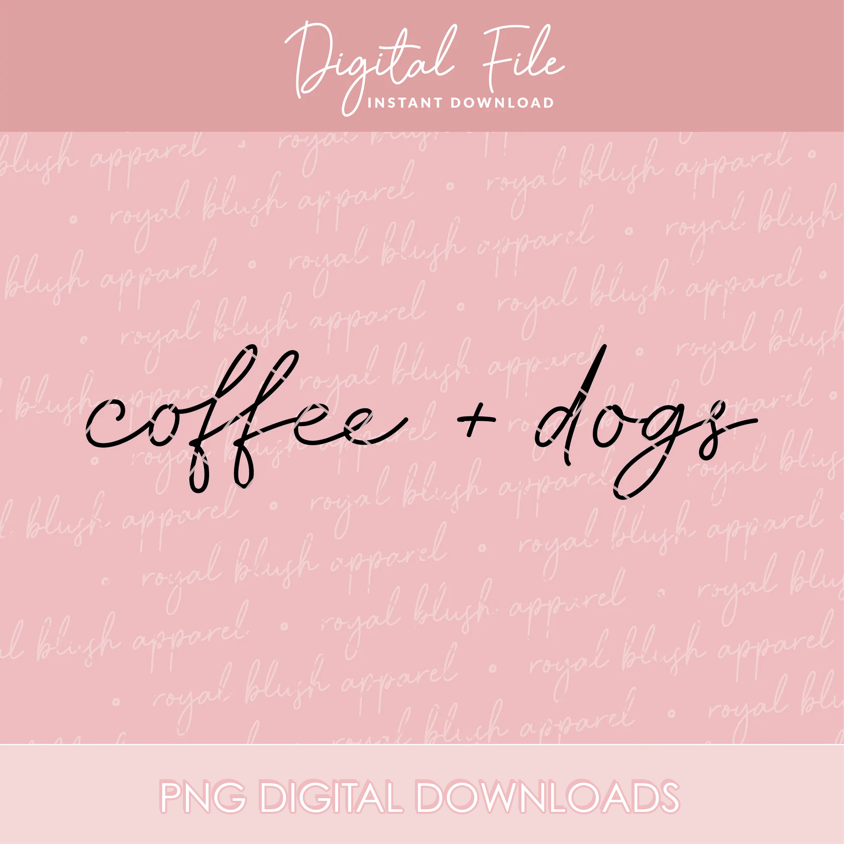 Coffee + Dogs Png