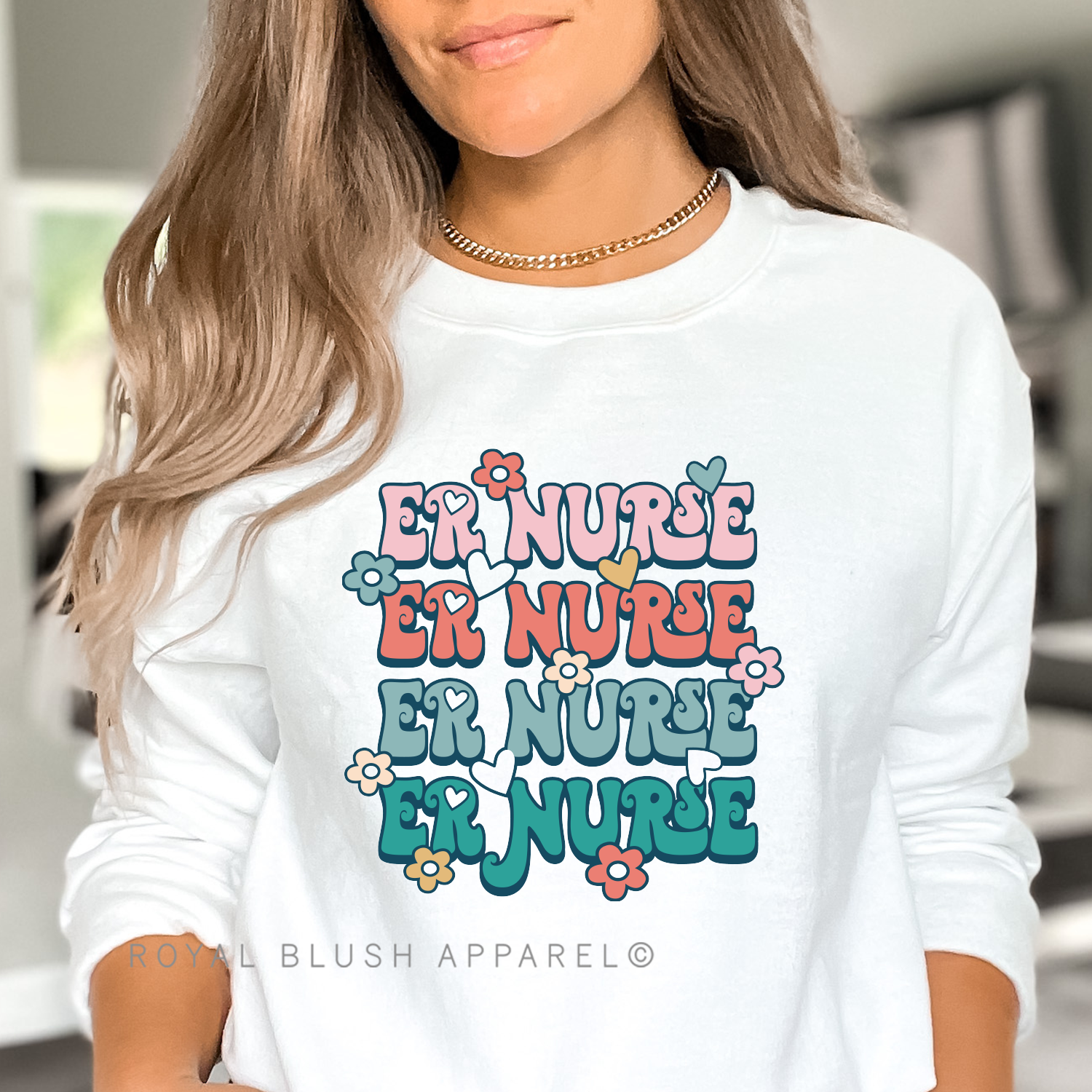 ER Nurse x4 Full Color Transfer