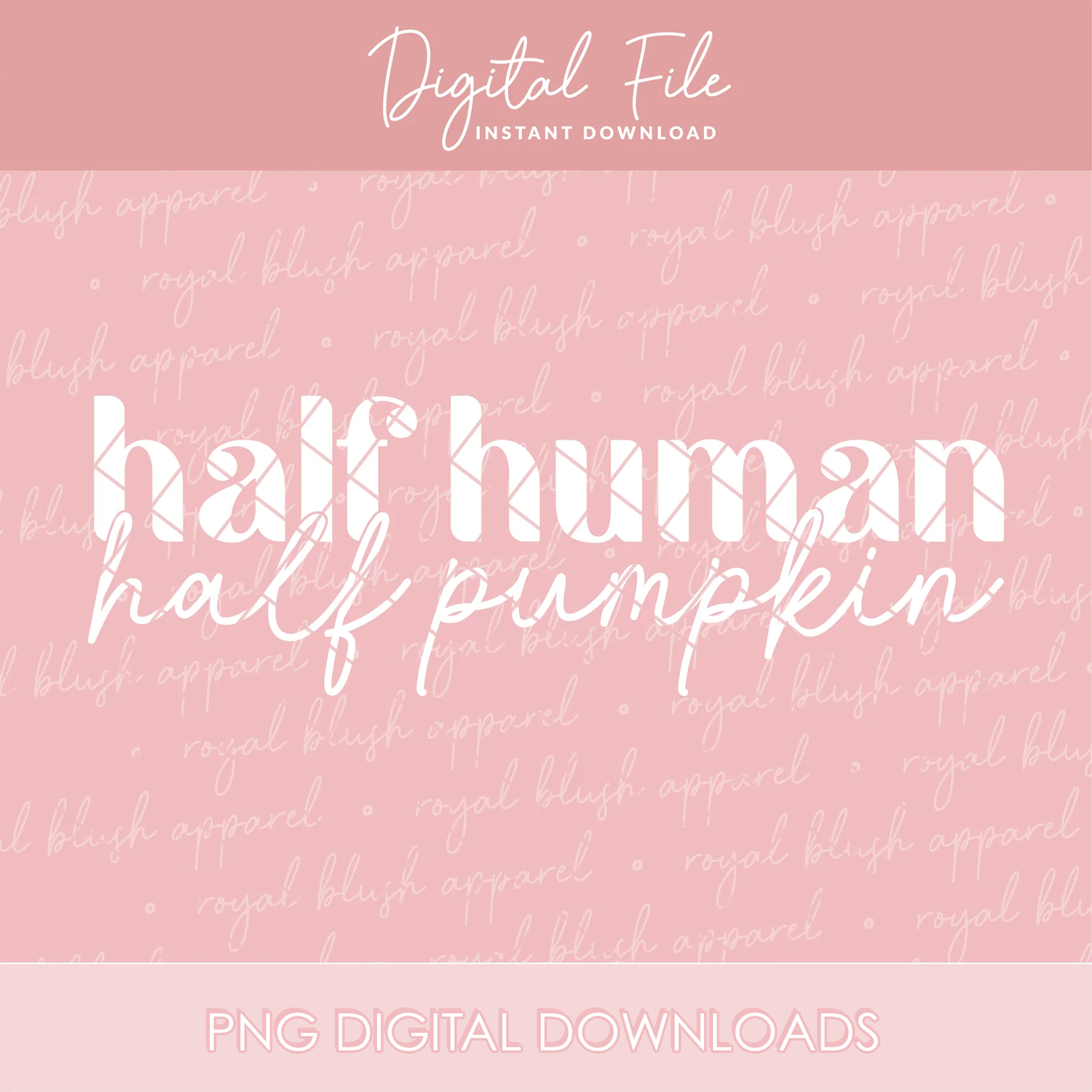 Half Human Half Pumpkin Png