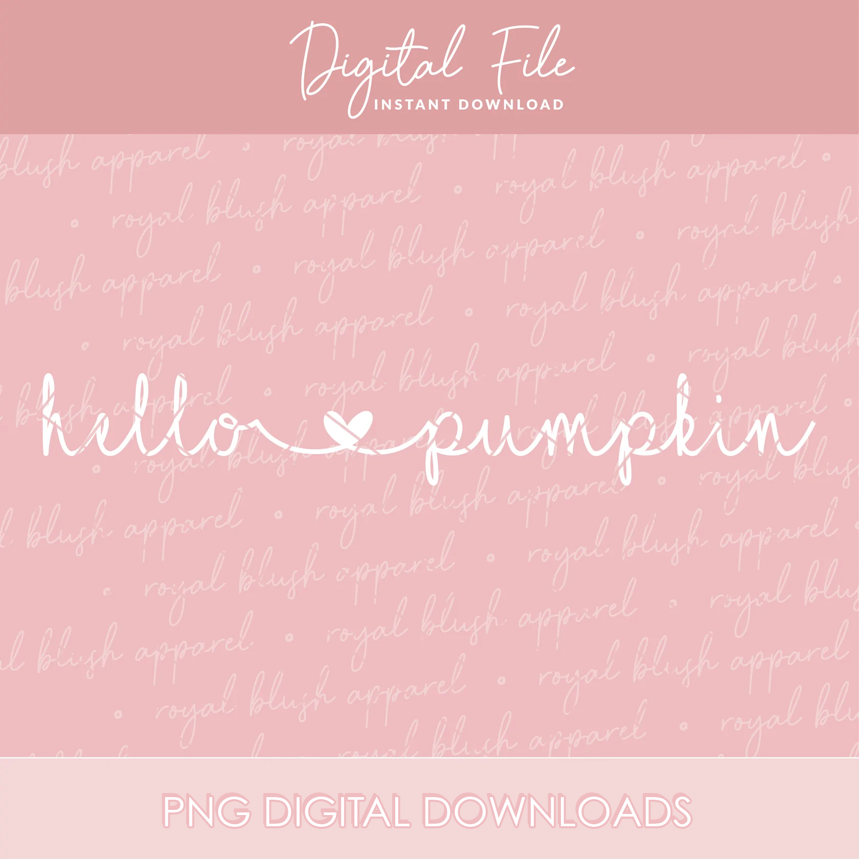 Hello Pumpkin White Png