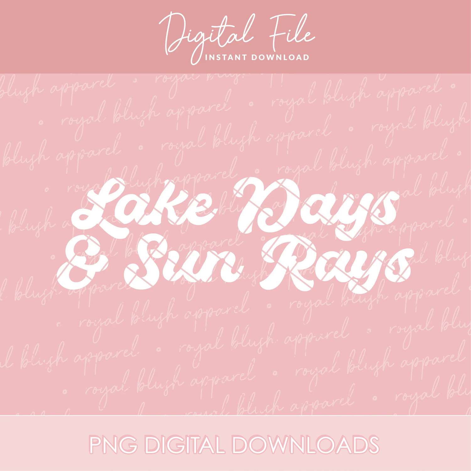 Lake Days &amp; Sun Rays Png