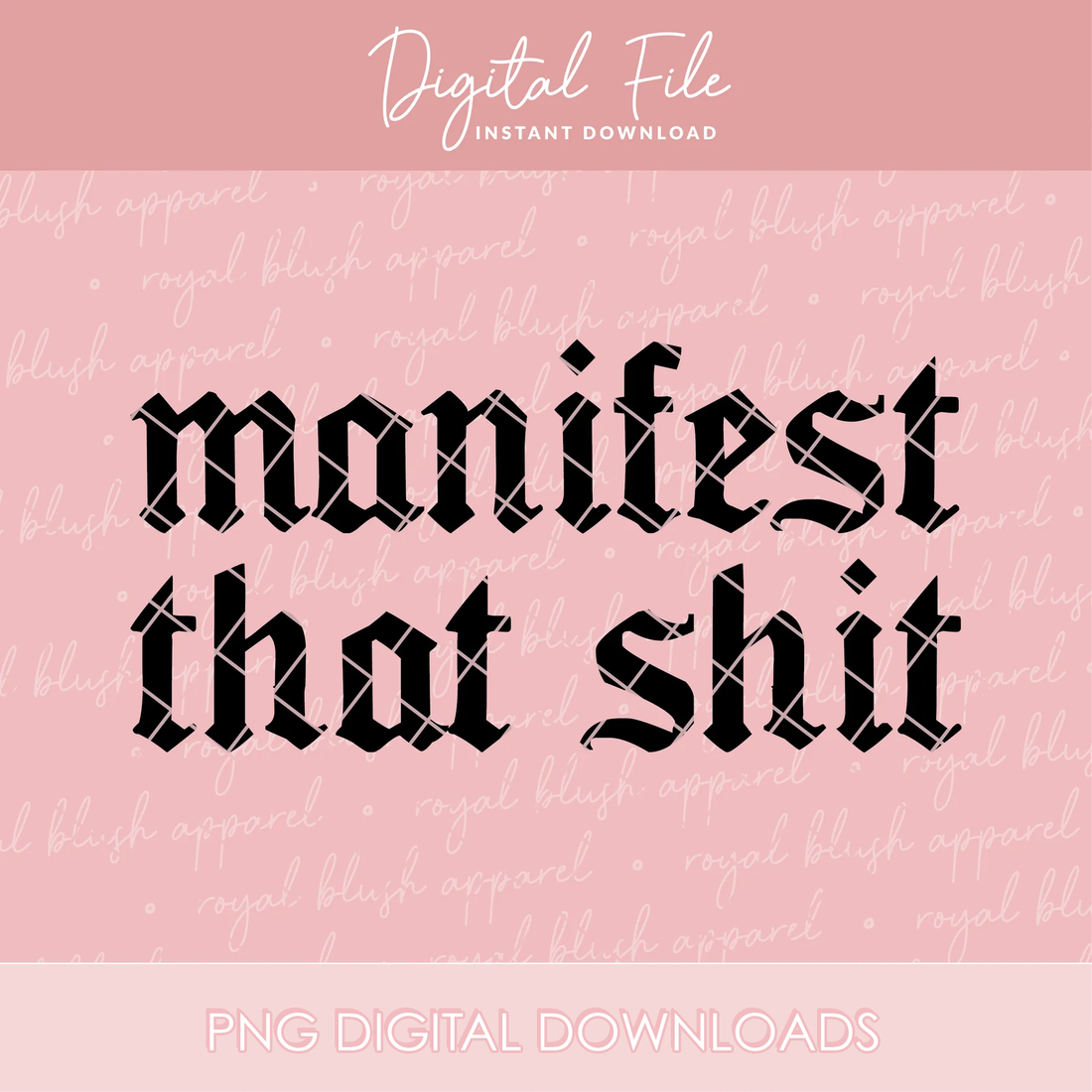 Manifest That Shit Png