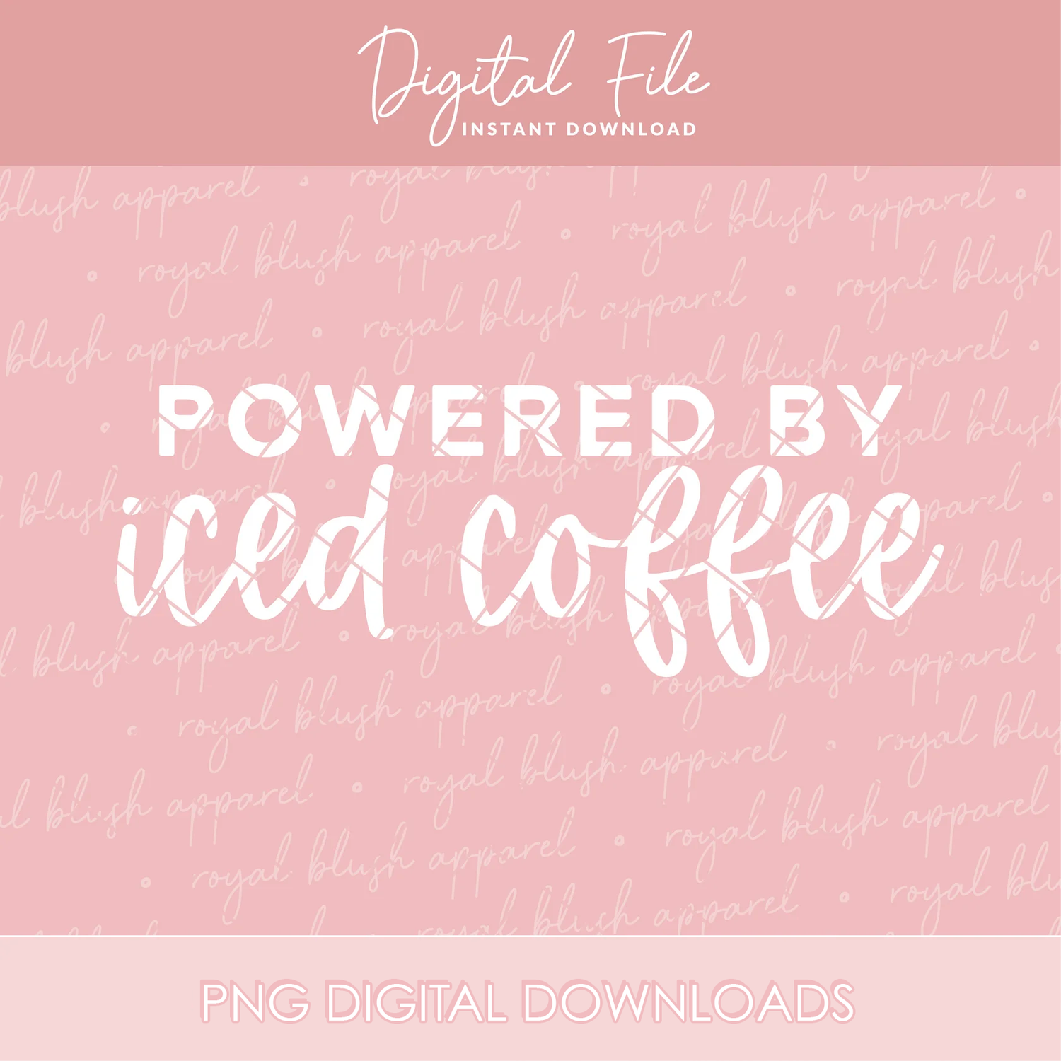 Powered By Iced Coffee Png