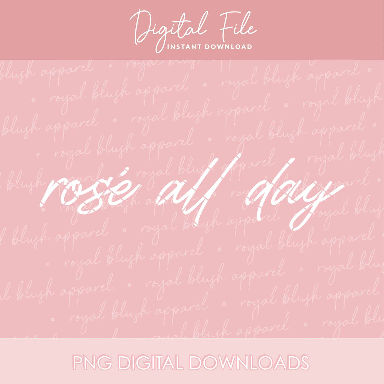 Rosé All Day Png