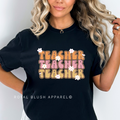 Teacher Of Tiny Humans DTF Transfer ready-to-press DTF transfer shown on apparel