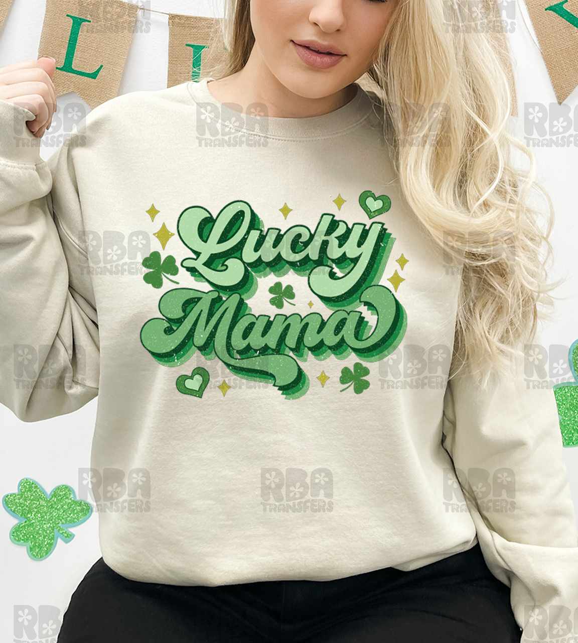 Lucky Mama Full Color Transfer
