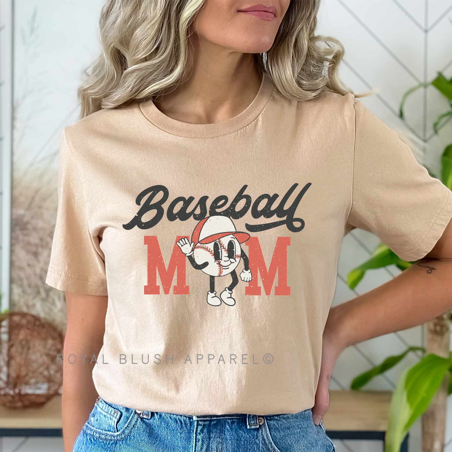 Baseball Mom Full Color Transfer