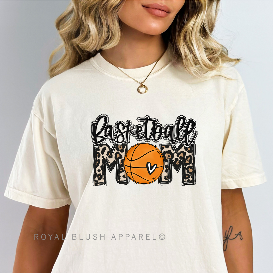 Basketball Mom Full Color Transfer