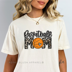 Basketball Mom DTF Transfer ready-to-press DTF transfer shown on apparel