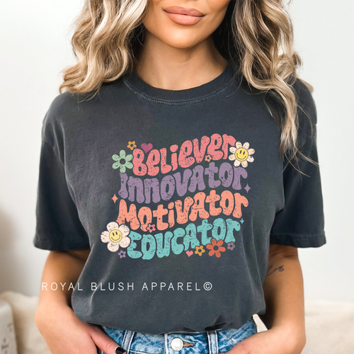 Crayons ‚Ä¢ Kids ‚Ä¢ Caffeine DTF Transfer ready-to-press DTF transfer shown on apparel