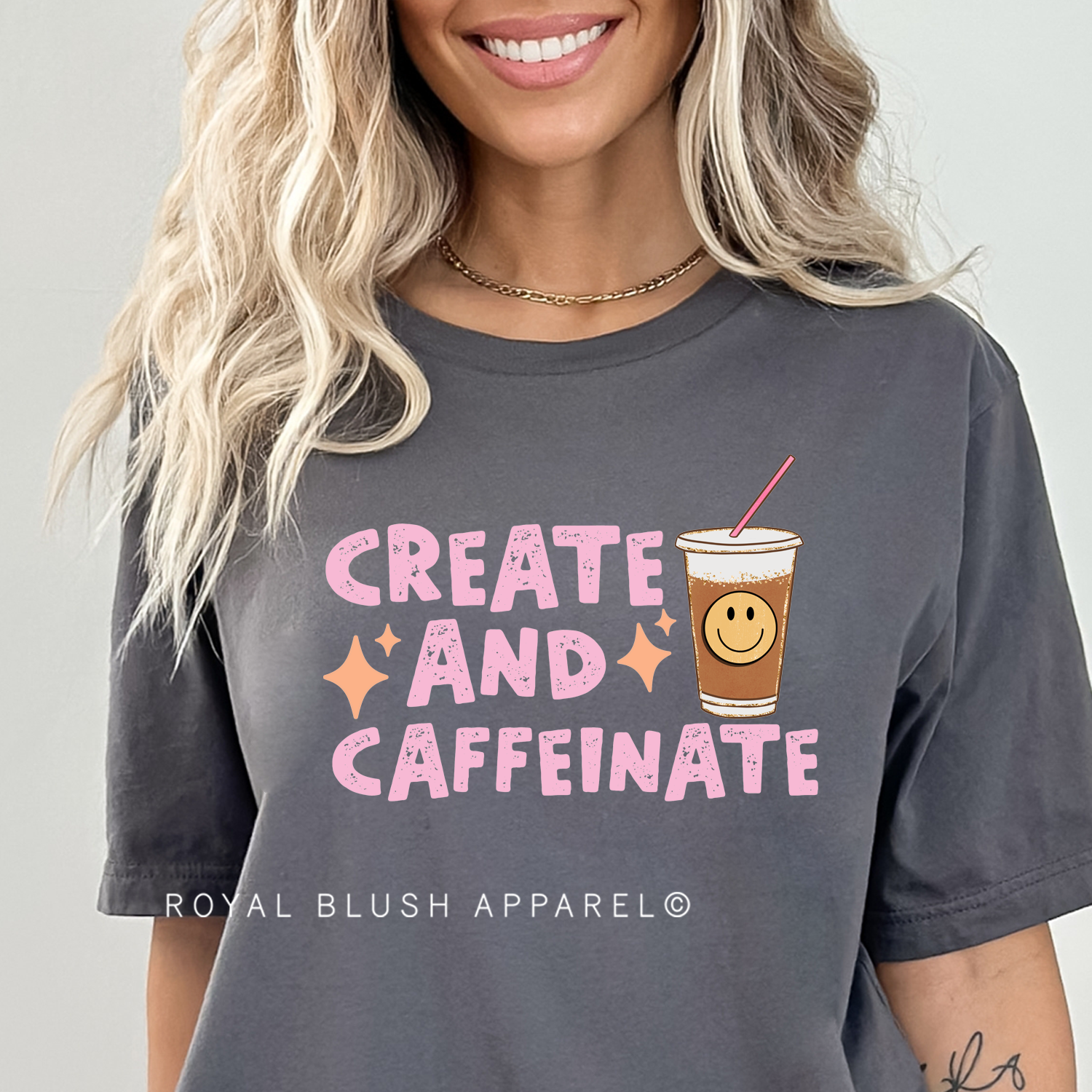 Create And Caffeinate Full Color Transfer