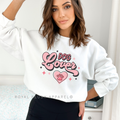 Dog Mom Coffee DTF Transfer ready-to-press DTF transfer shown on apparel