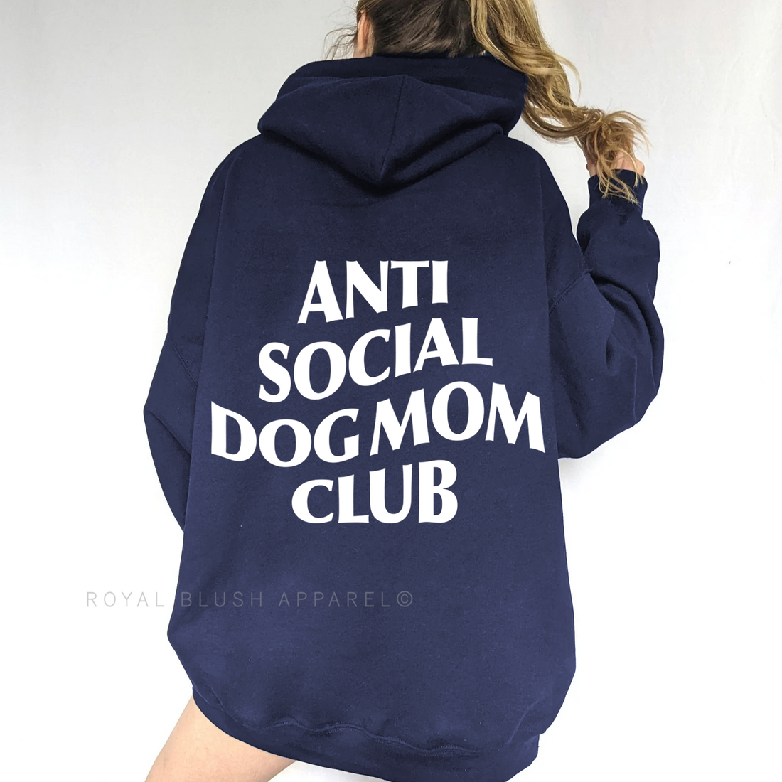 Anti Social Dog Mom Club One Color Transfer
