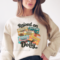 ready-to-press DTF transfer shown on apparel