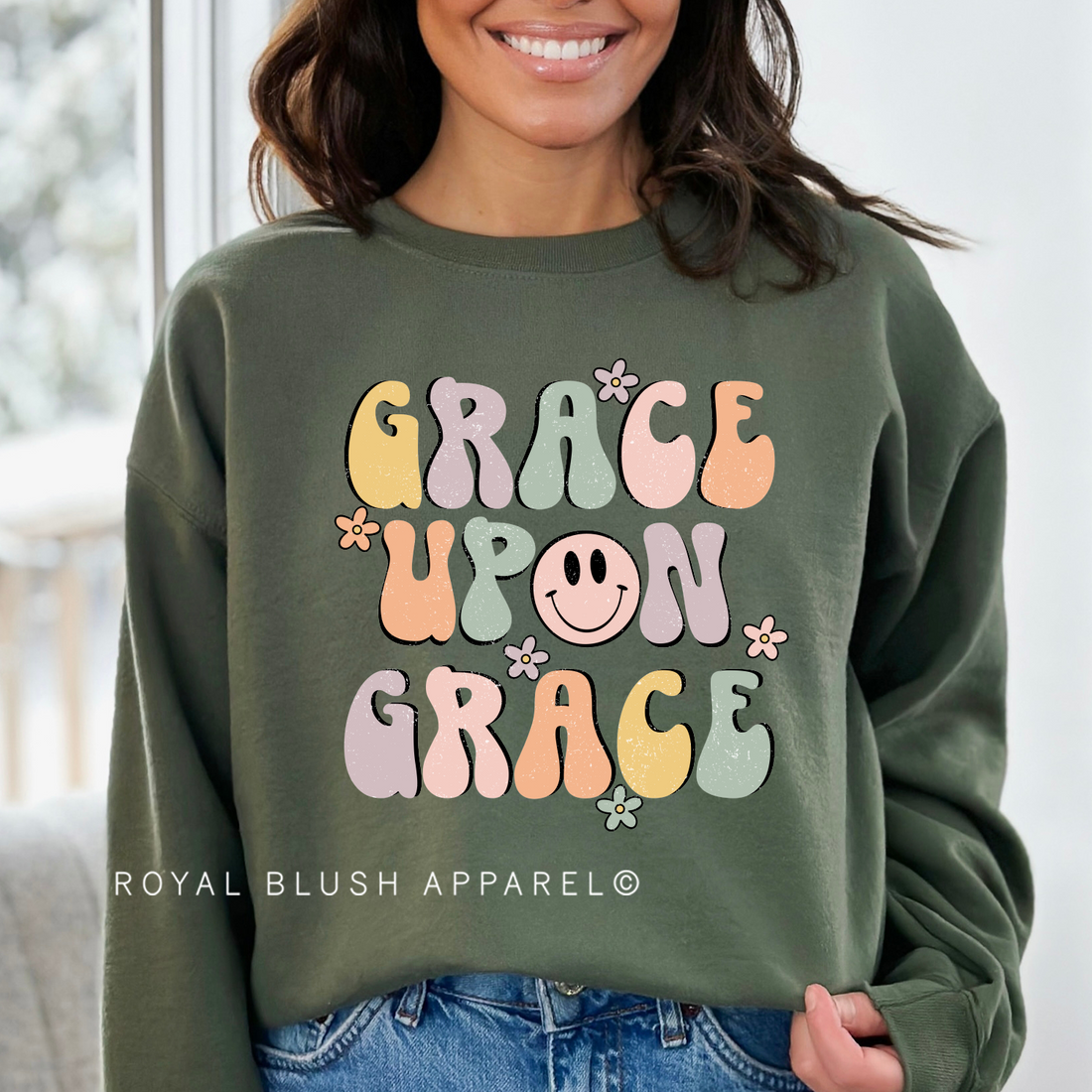 Grace Upon Grace Full Color Transfer