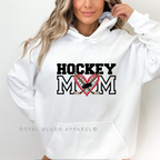 Hockey Mom DTF Transfer ready-to-press DTF transfer shown on apparel