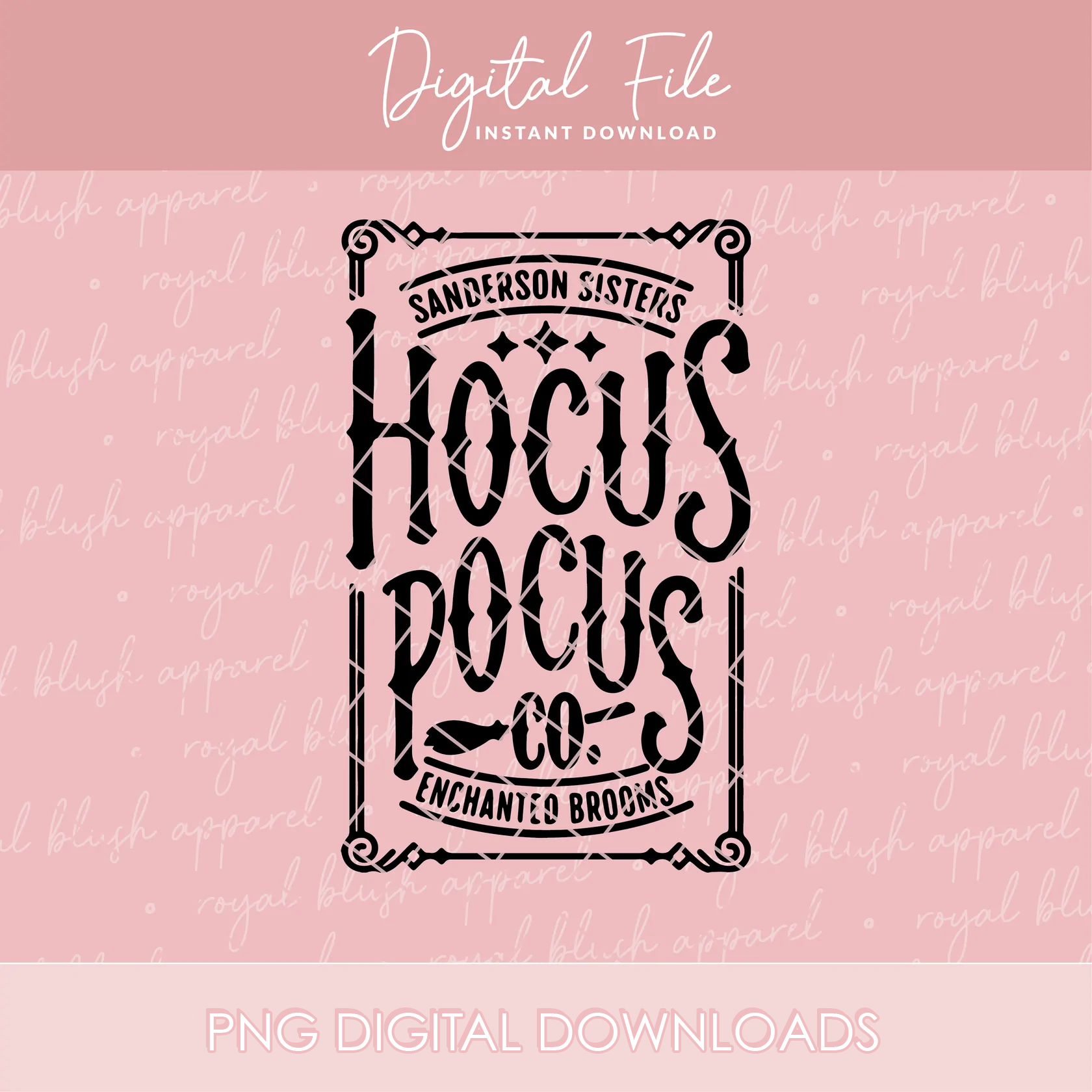 Hocus Pocus Enchanted Broom Png