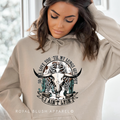 ready-to-press DTF transfer shown on apparel