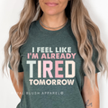 So Apparently I Have An Attitude DTF Transfer ready-to-press DTF transfer shown on apparel