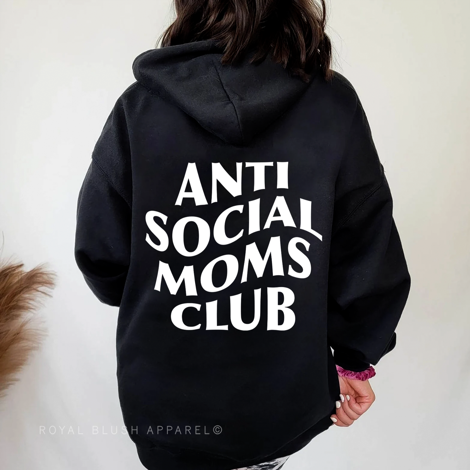 Transfert de sérigraphie Anti Social Moms Club