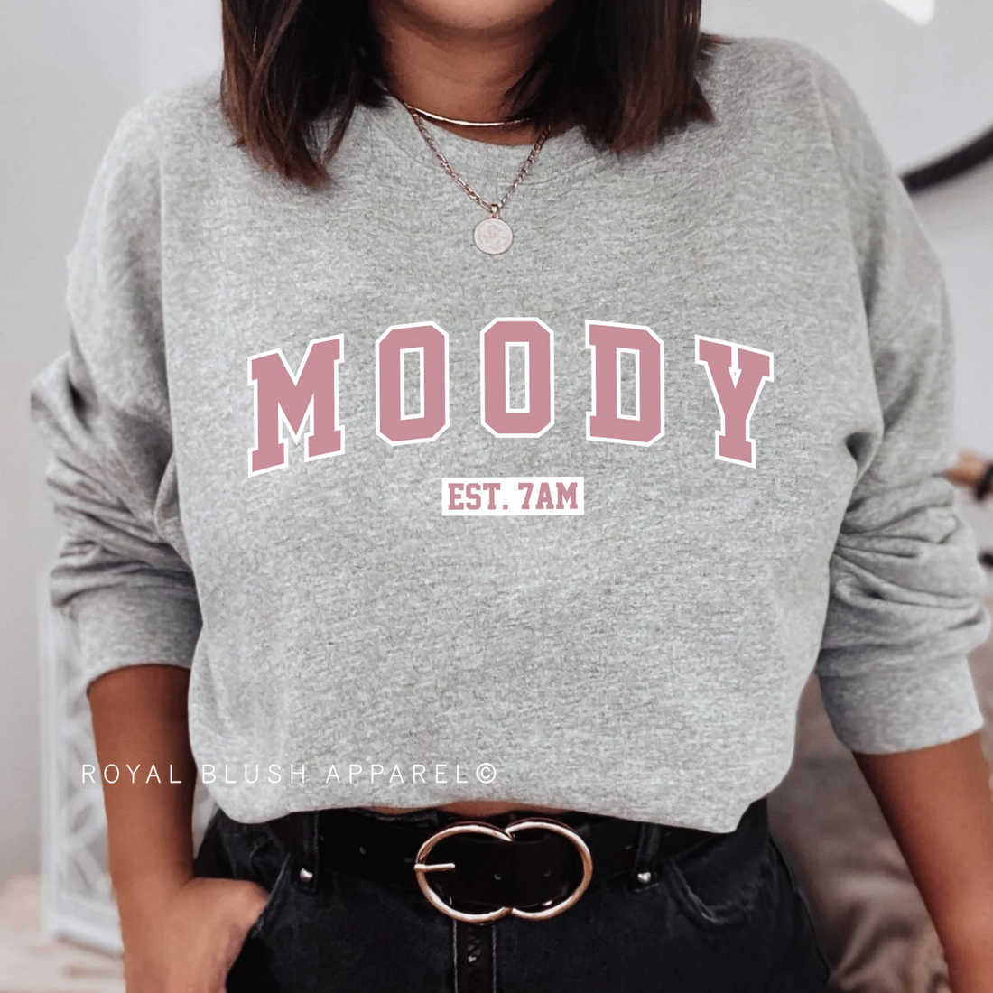 Moody Est 7 AM Transfert en couleur