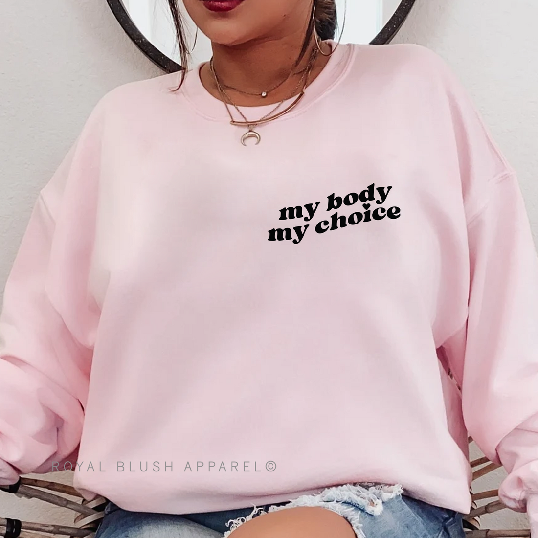 My Body My Choice Screen Print Transfer