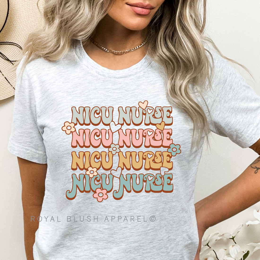NICU Nurse x4 Full Color Transfer