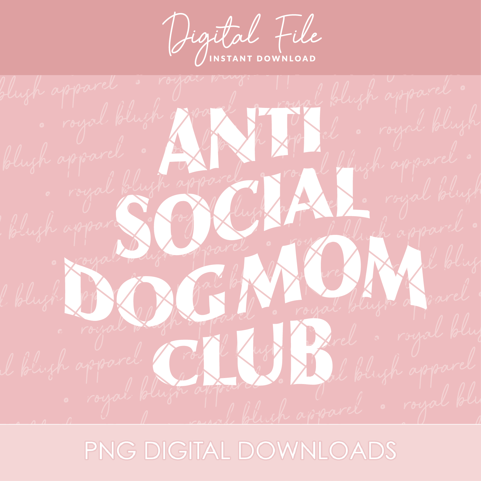 Anti Social Moms Club Png