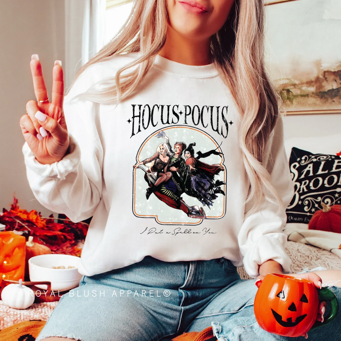 Hocus Pocus I Put A Spell On You Full Color Transfer