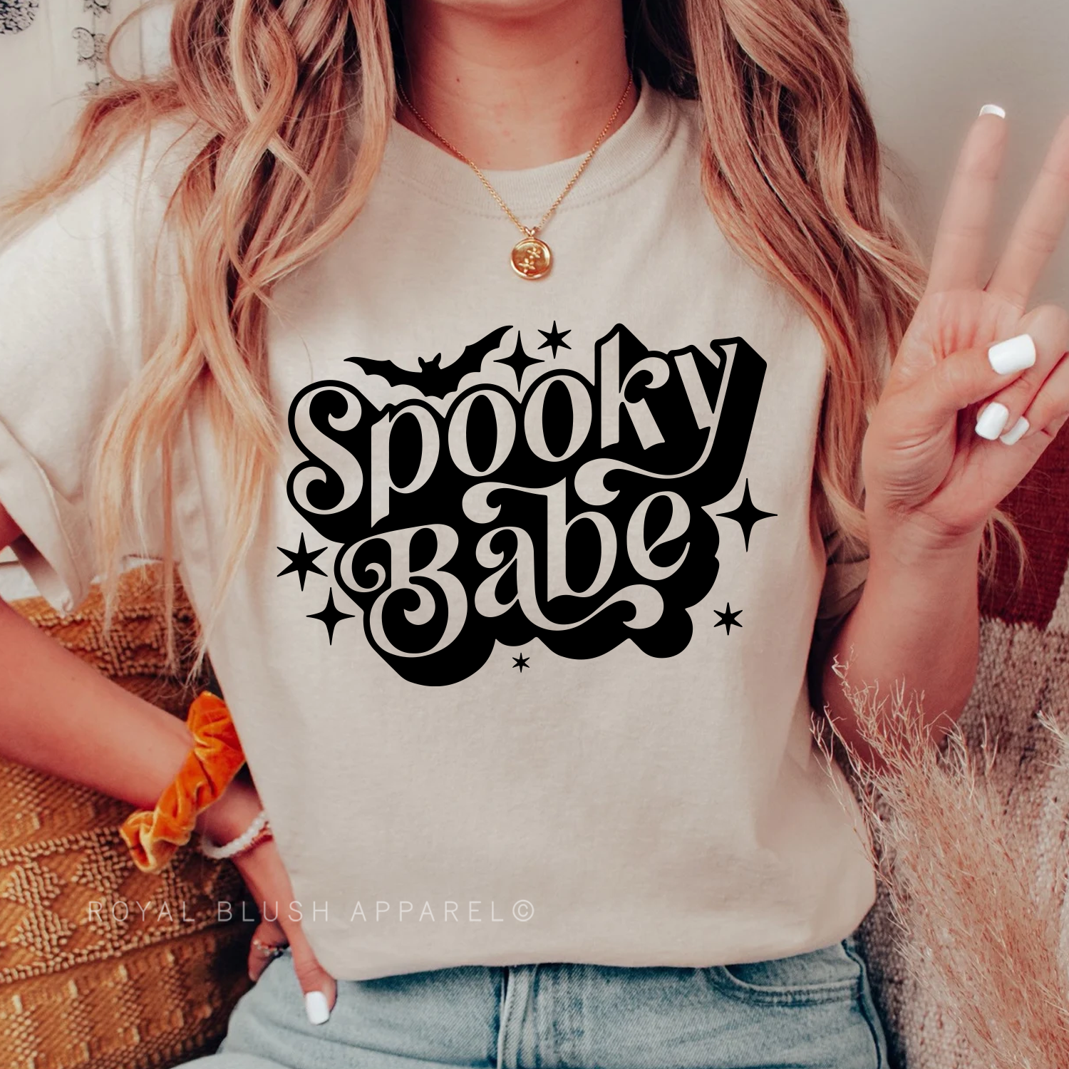 Spooky Babe One Color Transfer