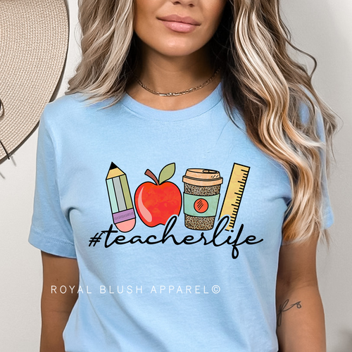 Believer Innovator Motivator Educator DTF Transfer ready-to-press DTF transfer shown on apparel
