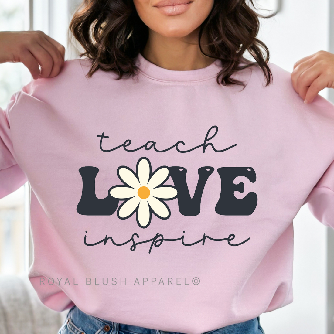 Teach L❁ve Inspire Full Color Transfer