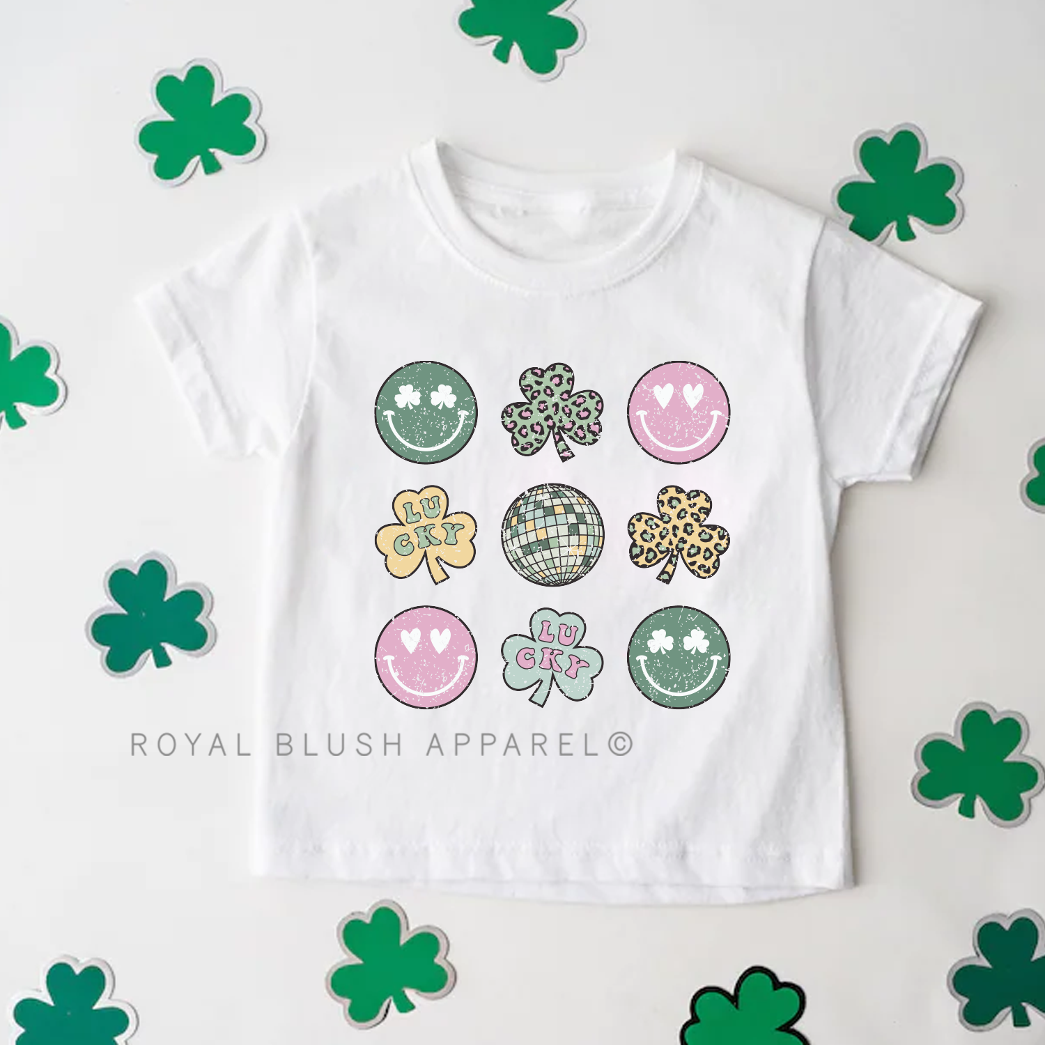 Toddler/Youth St Pats Tic Tac Toe Full Color Transfer