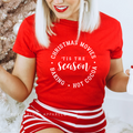 Christmas Movies, Baking, Hot Cocoa Screen Print Transfer