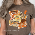 Howdy Lightning DTF Transfer ready-to-press DTF transfer shown on apparel