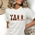 ready-to-press DTF transfer shown on apparel